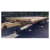 10 Ton Lone Star EQUIPMENT TRAILER