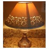 Glass 1930-40's Style Table Lamp