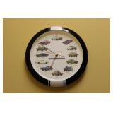 Legends of the Road American Models Wall Clock
