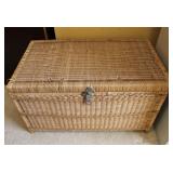 MC Wicker Storage Trunk