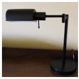 16' Black Swivel Arm Desk Lamp