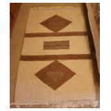 Navajo- Style Flat Weave Runner Rug