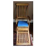 20th Century Stockamollan Wooden Deck Chair