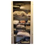 Linen Closet Contents w/ Vacuum