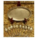 Sterling Silver Tiffany & Co. Demitasse Spoons and