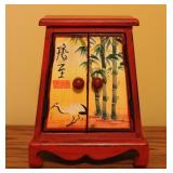 Miniature Oriental Dollhouse Cupboard