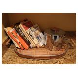 Cookbook Collection w/ Ice Bucket on Tray