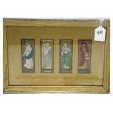 FRAMED ALLEGORICAL PRINT 'THE FOUR ELEMENTS