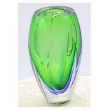 1970'S FIFTH AVE CRYSTAL ART GLASS VASE