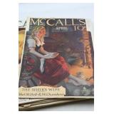 (9) 1920'S MC CALL'S MAGAZINES