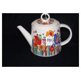ROYAL CROWN ARNART 'PARADISE' TEAPOT