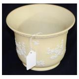 WEDGWOOD 'PRIMROSE YELLOW' JASPERWARE PLANTER