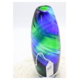 'ANDROMEDA' ART GLASS VASE