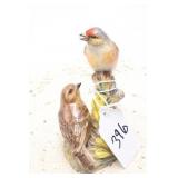 ROYAL WORCHESTER 'LINNETS' BIRD FIGURINE