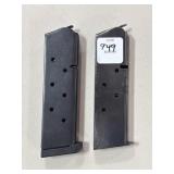 (2) .45 ACP MAGAZINES