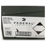 **NEW** 420 RDS FEDERAL 5.56x45MM 55 GR FMJ BALL