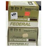 40 RDS FEDERAL .10 GA SHOTGUN SHELLS 3-1/2" MAG