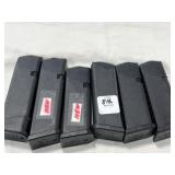 (6) GLOCK .40 S&W MAGAZINES 10 & 15 ROUND