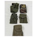 BAG OF (10) ASSTD GUN & MAGAZINE HOLSTERS