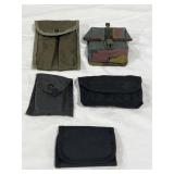 BAG OF (10) ASSTD GUN & MAGAZINE HOLSTERS