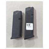 (2) GLOCK .40 S&W MAGAZINES - 10 & 14 ROUND