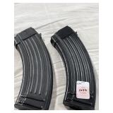 (2) 30 RD 7.62 x 39 STEEL MAGAZINES