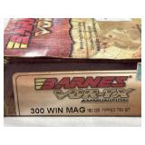 20 RDS BARNES VOR-TX .300 WIN MAG