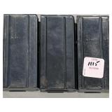 (3) 15 ROUND M1 CARBINE MAGAZINES - LOADED