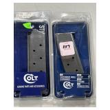 (2) COLT .45 ACP 8 ROUND MAGAZINES - **NEW**