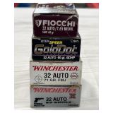 APPROX. 98 RDS .32 AUTO AMMO
