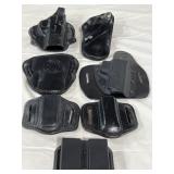 BAG OF (10) ASSTD GUN HOLSTERS