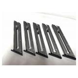 (5) BERETTA .22 CAL MAGAZINES