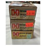 58 RDS HORNADY CRITICAL DEFENSE .380 AUTO AMMO