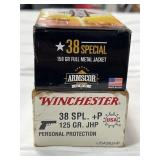 98 RDS ASSTD .38 SPL & .38 SPL +  P AMMO