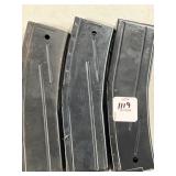 (3) 30 RD M1 CARBINE MAGAZINES - LOADED