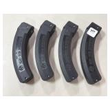 (4) RUGER BX25 25 ROUND .22 LR MAGAZINES