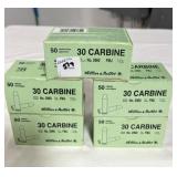250 RDS SELLIER & BELLOT .30 CARBINE AMMO FMJ