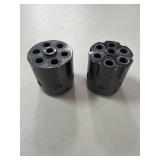 (2) .22 CAL REVOLVER CYLINDERS - .22 LR & .22 WMR