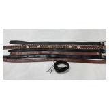 (7) BELTS - SIZES 34 & 36