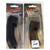 (2) RAM-LINE MAGAZINES FOR RUGER 10/22 & 77/22 -