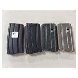 (4) 20 ROUND MAGAZINES FOR 5.56/223 REM