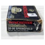 20 RDS 30-06 SPRINGFIELD AMMO