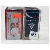 100 RDS WINCHESTER & CCI .22 WIN MAG AMMO