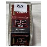 50 RDS HORNADY .22 MAG AMMO