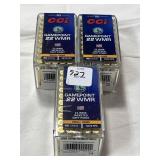 144 RDS CCI GAMEPOINT .22 WMR AMMO