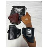 (5) ASSORTED HOLSTERS