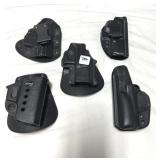 (5) ASSORTED HOLSTERS