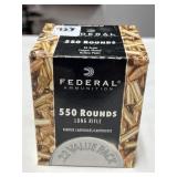 550 RDS FEDERAL .22 LR AMMO