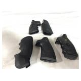 (4) RUBBER PISTOL GRIPS