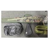 (1) SOFTSIDE LONG GUN CASE, (2) CARRY BAGS, &